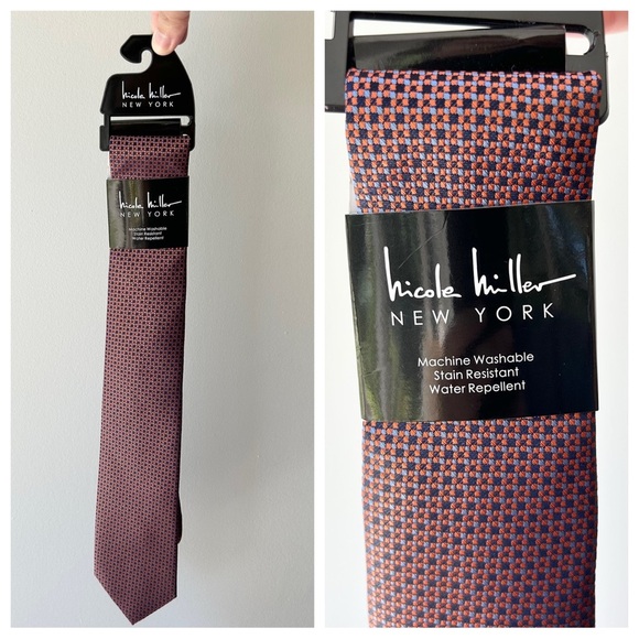 NWT Nicole Miller men’s necktie - Picture 1 of 8